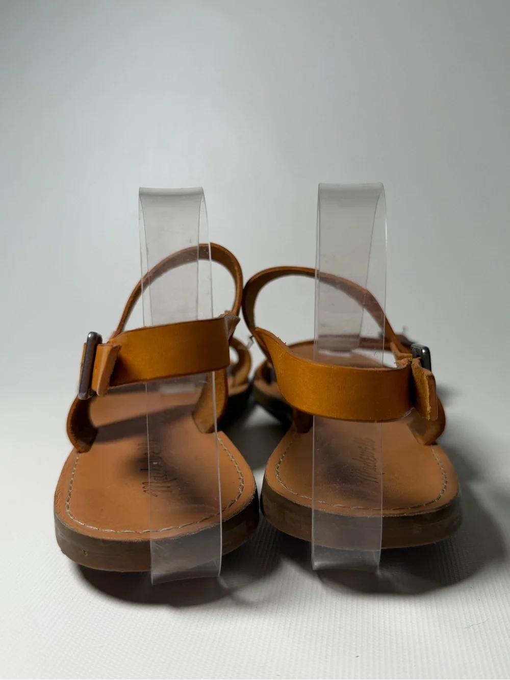 Madewell The Boardwalk Buckle Sandals - sz 9
